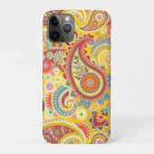 Trippy Hippy Retro Paisley Case-Mate iPhone Hülle (Rückseite)