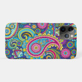 Trippy Hippy Retro Paisley Case-Mate iPhone Hülle (Rückseite (Horizontal))