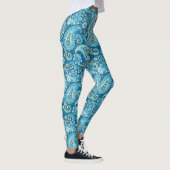 Trippy Hippy Retro Paisley Leggings (Rechts)