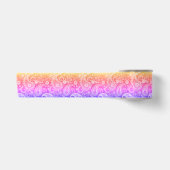 Trippy Hippy Retro Paisley Satinband (Vorderseite)