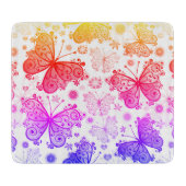 Trippy Hippy Retro Paisley Schneidebrett (Vorderseite)