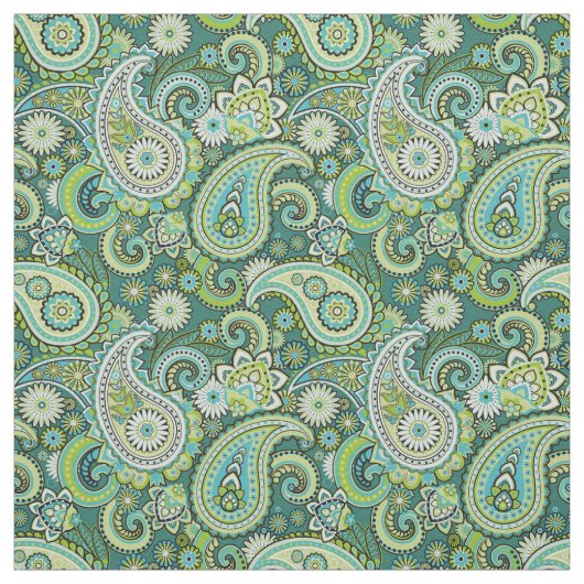 Trippy Hippy Retro Paisley Stoff (Muster)