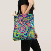 Trippy Hippy Retro Paisley Tasche (Von Nahem)