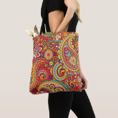 Trippy Hippy Retro Paisley Tasche (Von Nahem)
