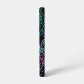 Trippy-Hirschschädel Samsung Galaxy Hülle (Linke Seite)