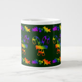 Trippy Holly Canes Jumbo-Tasse (Vorderseite)