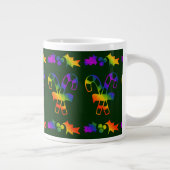 Trippy Holly Canes Jumbo-Tasse (Rechts)
