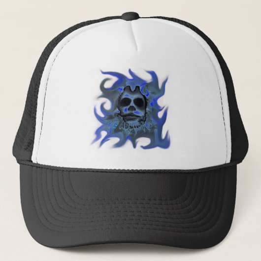 Trippy Hut Truckerkappe (Vorderseite)