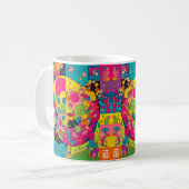 Trippy Kaffeetasse (Vorderseite Links)