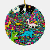 Trippy Keramik Ornament (Vorne)