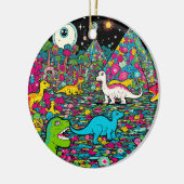 Trippy Keramik Ornament (Links)