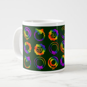 Trippy-Kränze Jumbo-Tasse