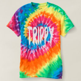 Trippy Krawatten-Shirt T-Shirt