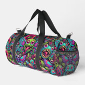 Trippy-Kreatur Duffle Bag (Rechte Ecke)
