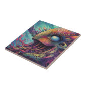 Trippy-Kreatur Fliese (Seite)