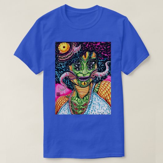 Trippy Lady T-Shirt (Design vorne)
