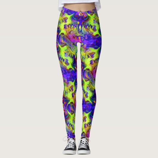 Trippy Leggings (Vorderseite)
