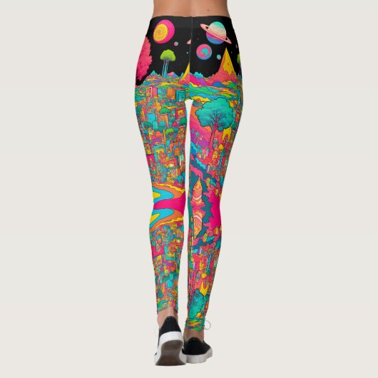 Trippy Leggings (Rückseite)