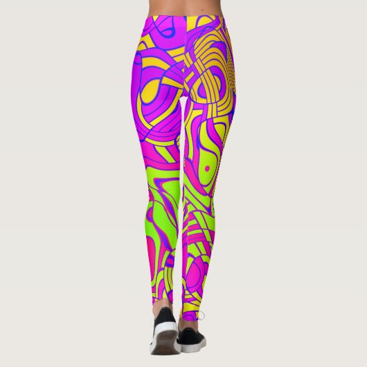 Trippy Leggings (Rückseite)