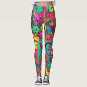 Trippy Leggings (Vorderseite)