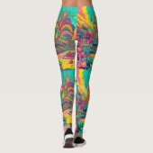 Trippy Leggings (Rückseite)