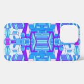 Trippy Lilac und Blue Phone Case iPhone Hülle (Rückseite (Horizontal))