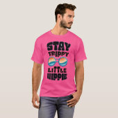 Trippy Little Hippie bleibe - Retro Psychedelic De T-Shirt (Vorne ganz)