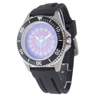 Trippy Mandala  Armbanduhr