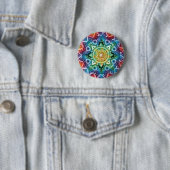 Trippy Mandala Button (Beispiel)