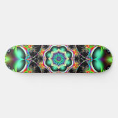 Trippy Mandala Skateboard (Horizontal)