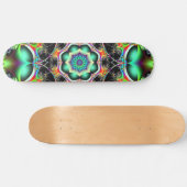 Trippy Mandala Skateboard (Horizontal)