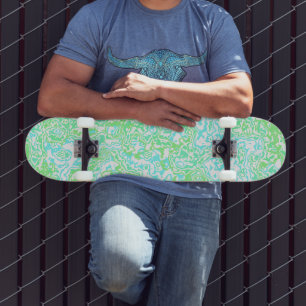 Trippy Marble Skateboard