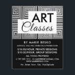 Trippy Maze Squares, Art Teacher, Art Clubs Flyer<br><div class="desc">Trippy Maze Squares,  Art Teacher,  Art Class Advertising Flyer vom Business Card Store.</div>