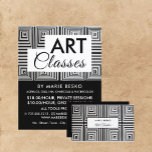 Trippy Maze Squares, Art Teacher, Art Clubs Flyer<br><div class="desc">Trippy Maze Squares,  Art Teacher,  Art Class Advertising Flyer vom Business Card Store.</div>