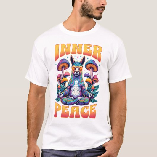 Trippy-Meditation T-Shirt (Vorderseite)