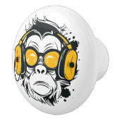 Trippy Monkey Keramik Pull Keramikknauf (Rechts)