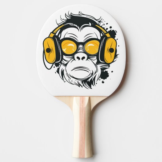 Trippy Monkey Ping Pong Paddle Tischtennis Schläger (Vorderseite)