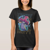 Trippy Mushroom Groovy Cotattcore Niedlich Hippie T-Shirt (Vorderseite)