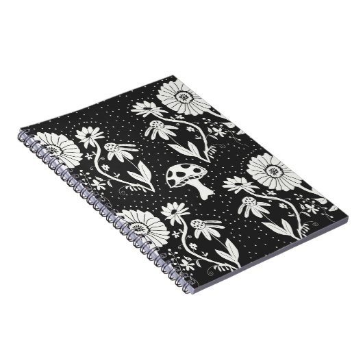 Trippy-Mushroom-Notebook Notizblock (Rechte Seite)