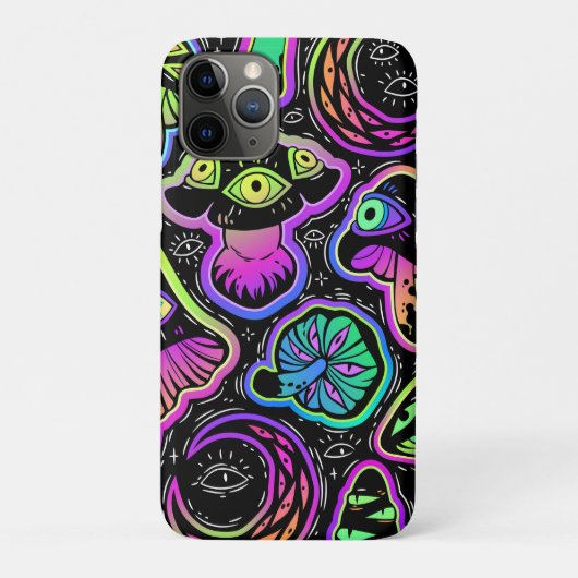 Trippy Mushrooms Case-Mate iPhone Hülle (Rückseite)