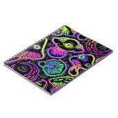 Trippy Mushrooms Notizblock (Linke Seite)
