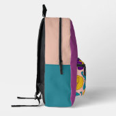 Trippy Nahtlos Bedruckter Rucksack (Links)