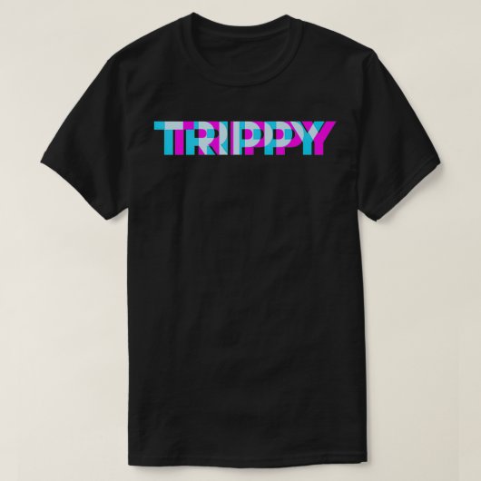 TRIPPY Optische Effekte Perfekt für Party oder Fes T-Shirt (Design vorne)