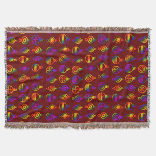 Trippy-Ornamente Decke