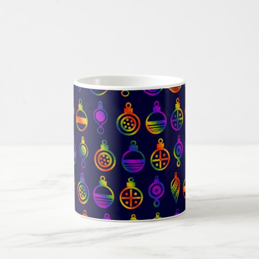 Trippy-Ornamente Kaffeetasse (Mittel)