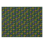 Trippy-Ornamente Tischdecke (Vorderseite (Horizontal))