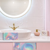 Trippy Pastell Wow Rainbow Blubbles Wirbel Badhandtuch Set