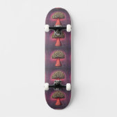 Trippy Pilz Benutzername Skateboard (Vorderseite)