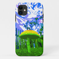 Trippy Pilz iPhone 5 Fall (hell)
