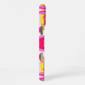 Trippy Pink und Orange Phone Case iPhone Hülle (Rechte Seite)